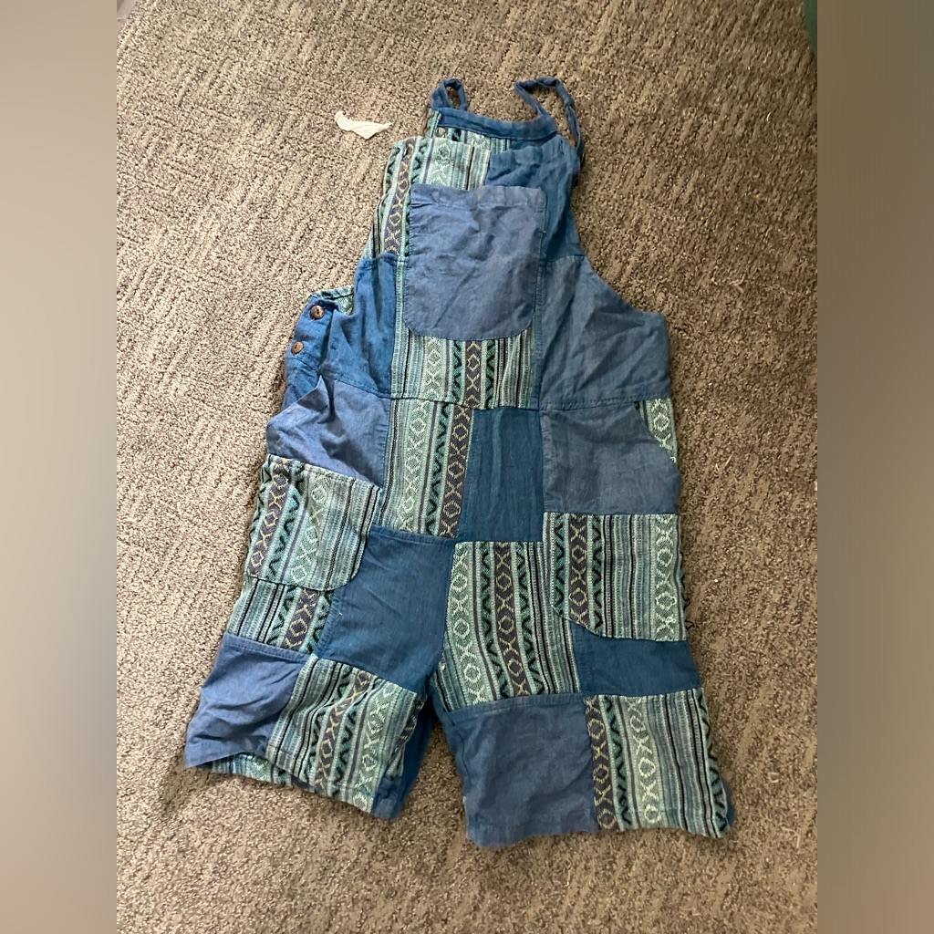 Etsy Patchwork Overalls